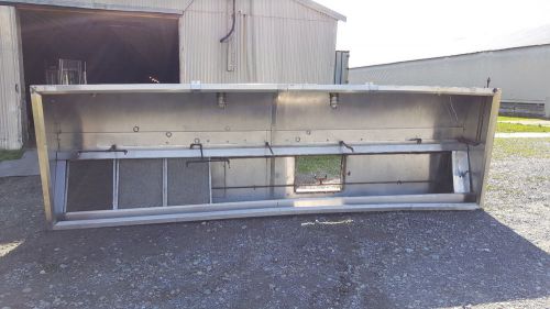 15&#039; Stainless Steel Commercial Kitchen Restuarant Exhaust Grease Hood Vent Fire