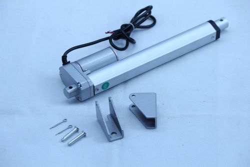 2 sets heavy duty linear actuator with brackets stroke 8&#034; inch 12 v dc 225 pound for sale