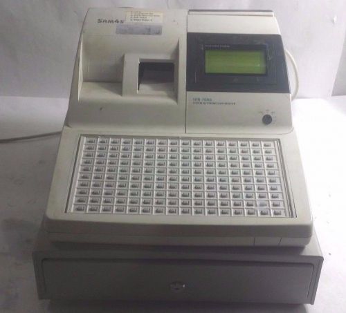 SAM4S SER 7000 Cash Register POWERS ON NO KEY UNTESTED