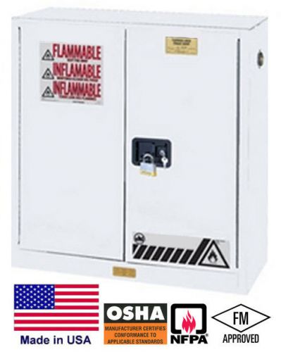 CABINET Hazardous Materials / Flammable Liquids - 30 Gallon - 35H x 36W x 24D  W