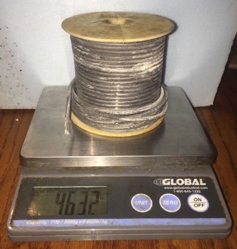 4.6 pound spool solder unknown type &gt;old stock&lt; for sale