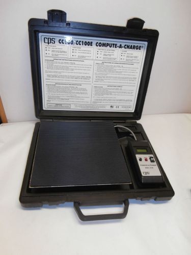 CPS Model CC-100 Compute a Charge Refrigerant Scale Portable