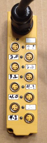 Turck VB 803M-PX9-* Picofast Junction Box 8 Threaded Ports with 8 Sensor Cables