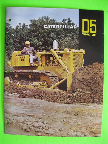 Caterpillar D5 Tractor Brochure