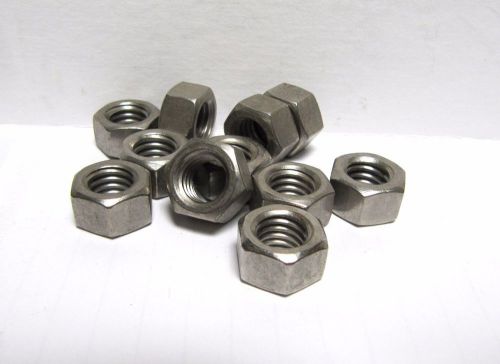 Stainless Steel, Hex Nut, 3/8&#034;-16, Lot of 10
