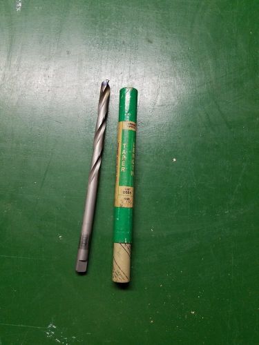 PRECISION TWIST DRILL TAPER LENGTH STRAIGHT SHANK CARBIDE TIPPED 3/8 DRILL
