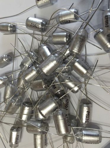 10 Pcs 4700pF 4.7nF 50V 5% Axial Polystyrene Capacitors. New. Free USA Shipping