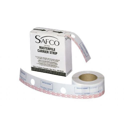Safco 6552 MasterFile 2 Carrier Strips Polyester