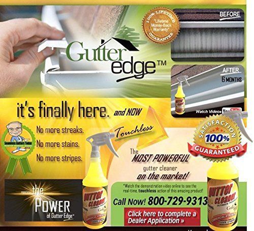 Gutter Edge Gutter Cleaner Lemon Scented 32 Oz Formulated Safe Use For Home
