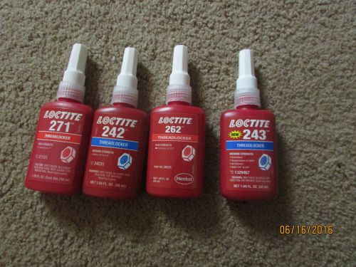4 tubes of 50 ml. loctite for sale