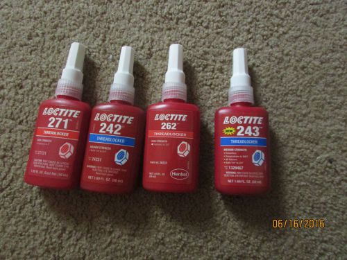 4 Tubes of 50 ml. Loctite