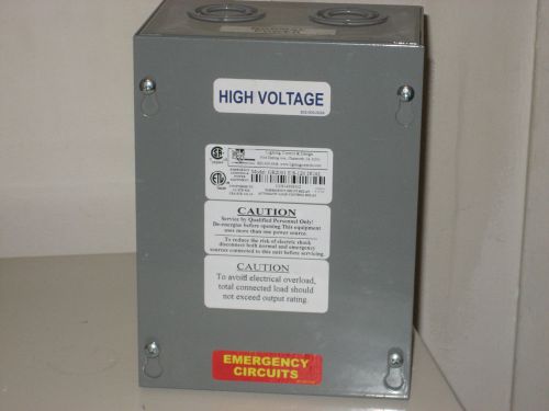 Lighting Controls &amp; Design  GR2001 E/S-120 Dual Emergency Shunt Relay 120V