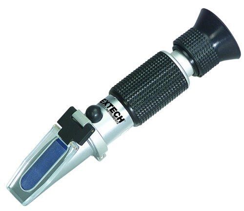 Extech RF11 Portable Sucrose Brix Refractometer (0 to 10%) with Automatic