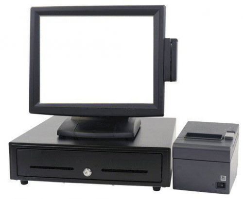 POS SYSTEM - ALL-IN-ONE, CASH DRAWER, PRINTER, MSR, ADD YOUR OWN SOFTWARE