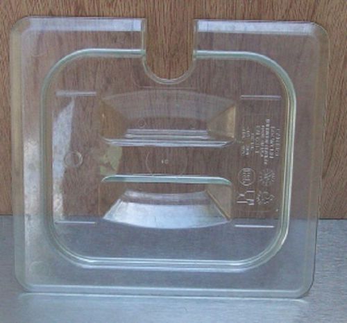 Restaurant Equipment Bar Supplies CAMBRO 60CWCHN SIXTH SIZE CLEAR PAN COVER SLOT
