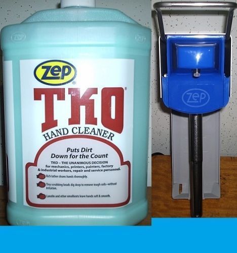 ZEP TKO HAND CLEANER 4 GALLON CASE  + ZEP® D4000 DISPENSER WITH FREE SHIPPING