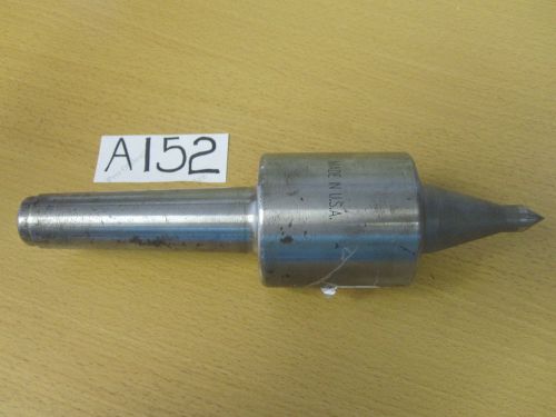Made in USA - 4MT Taper Shank, 2-1/2 Inch Head Diameter 1,860 Lbs. Live Center