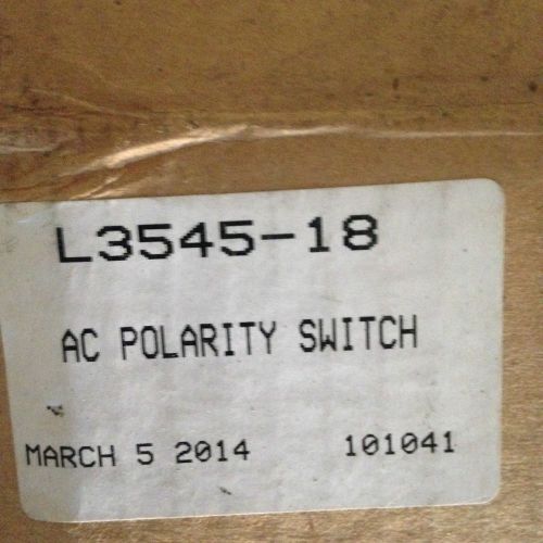 LINCOLN ELECTRIC L3545-18 POLARITY SWITCH ASSY