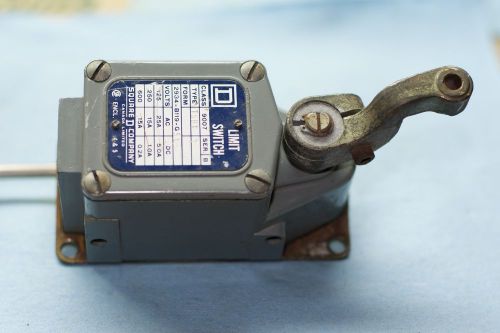 Square d limit switch, type tsb1, max 600 v 15a,  reconditioned and tested for sale