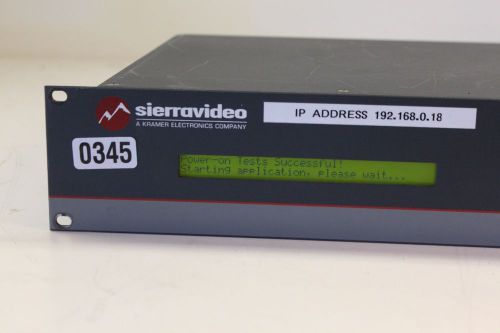 Kramer Electronics Sierra Video  Lassen 88HD HD-SDI/SDI