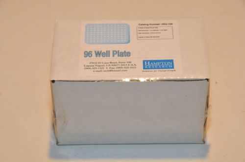 Hampton Research HR3-156 96 Well Plates New box of 5!