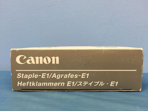 Genuine Canon E-1 Staple Cartridges 3 Pack OEM Ships FREE Fast!