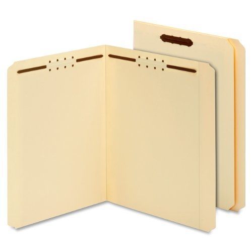 Globe-weis manila fastener folders, 11 point, 2 fasteners, letter size, straight for sale