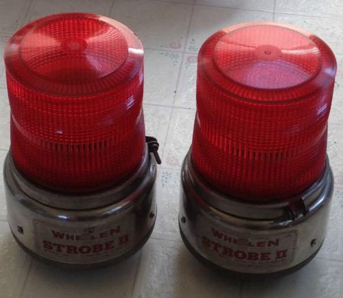 Whelen Strobe II Fire Engine Lights Model 1200-2