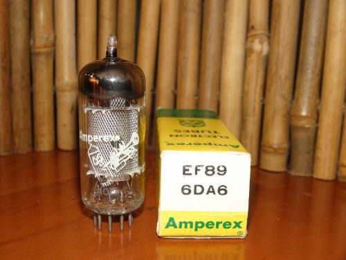 Vintage Amperex Bugle Boy EF89 6DA6 D-Getter Radio Tube    Results = 2590