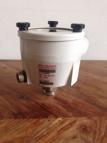 Edwards high vacuum pump inlet chemical trap filter, type: itc20 for sale