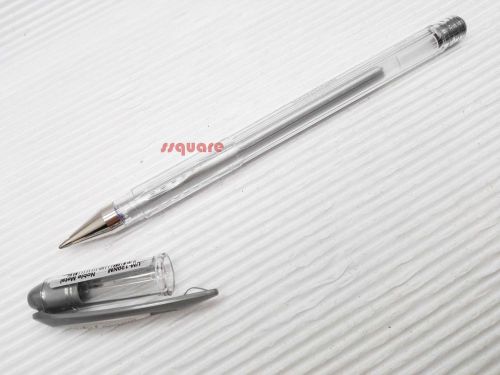2 pens x Uni-Ball Signo UM-120NM Noble Metal 0.8mm Rollerball Gel pen, Silver