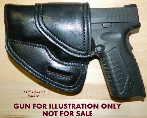 Gary c&#039;s avenger left hand &#034;xh&#034; holster springfield xdm  4.5&#034; 45 acp   leather for sale