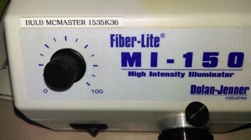 Dolan-Jenner  Fiber-Lite MI-150 High Intensity Illuminator