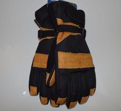 EL Extra Large Wells Lamont Cold Weather Waterproof Leather palm Gloves