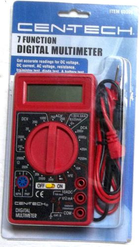 New 7 function digital multimeter dc ac multi-tester voltmeter ohm volt meter for sale