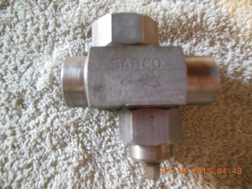 SARCO THERMO-DYNAMIC TRAP/STRAINER UNIT 1/2&#034; TD-S-52 - NEW