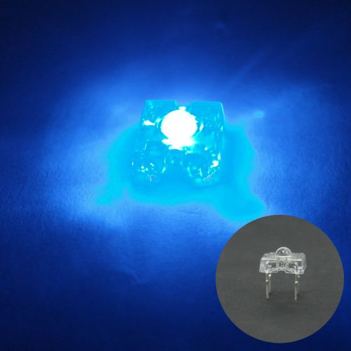 10 pcs 3mm Piranha Super Flux LED Light Bulb Sign Car Lights 15000 mcd Blue