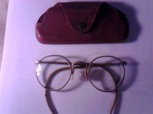 Vintage American Optical (AO) FUL-VUE SAFETY SPECTACLES Glasses w/case