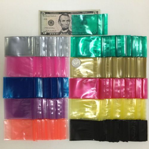 2030 2&#034; x 3&#034; 200 ziplock plastic bags 2.8mil colors mix choose guarantee quality for sale