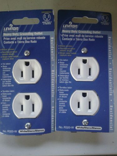 Lot of 2 standard grounding outlets