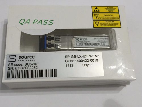 Source Photonics SP-GB-LX-IDFN-EN3, SFP, 1000BASE-LX 1400422-0019  SU57AE