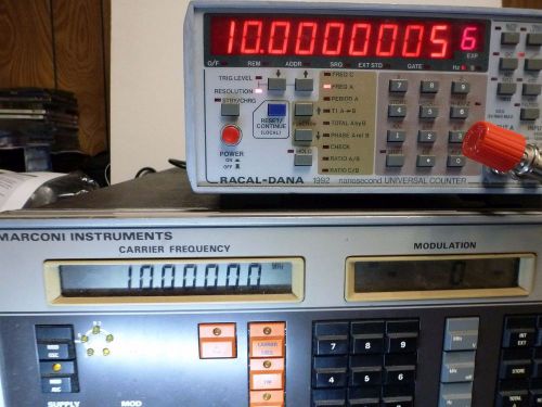 MARCONI 2018, 80 kHz - 520 MHz SYNTHESIZED SIGNAL GENERATOR WITH GPIB