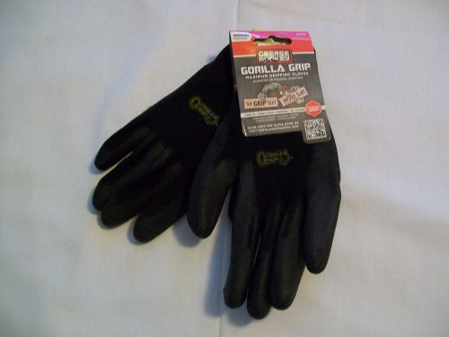 Grease Monkey Gorilla Grip Maximum Gripping Gloves, Medium Size (NEW)