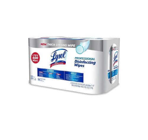 Lysol Professional Disinfecting Wipes 100 ct. 6 Pack Model 19200-89992 - New