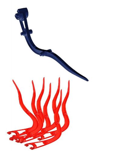 Noble Outfitters Wave Fork Manure Pooper Scooper Navy Red 41106