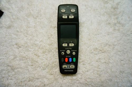 PolyVision Walk-and-Talk 750-0275-00 Black Remote Touchpad