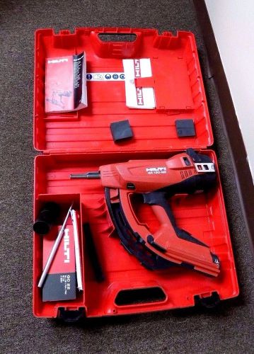 Hilti GX120 Fully Automatic Gas Actuated Fastening Nail Gun Kit