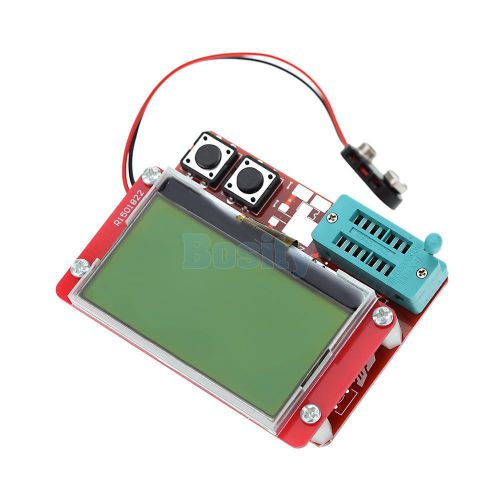 128*64 LCD Transistor Tester Diode Thyristor Capacitance ESR LCR Meter