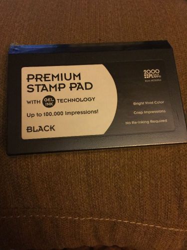 COSCO 2000 Plus Premium  Ink Pad 030253 Black Sealed