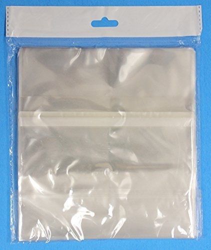 mediaxpo 500 OPP Plastic Bag for Standard CD Jewel Case (Standard CD Jewel Case